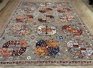 New Grey Afghanistan Ersari 8' X 10'
