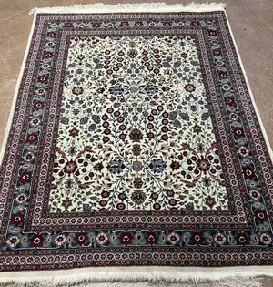 Vintage Ivory Turkey Hereke Square
