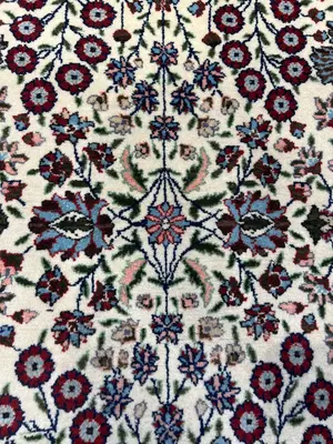 Vintage Ivory Turkey Hereke Square