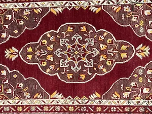 Vintage Red Turkey Turkish 4' X 6'