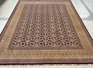 Vintage Red Turkey Silk Hereke 8' X 10'