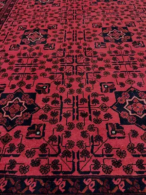 New Red Afghanistan Turkoman 8' X 10'