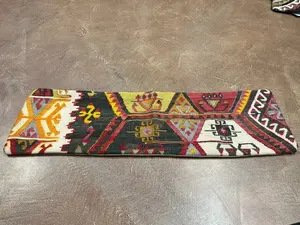 Vintage Multi Turkey Anatolian Kelim Pillow