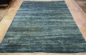 Vintage Green Persian Gabbeh 8' X 10'