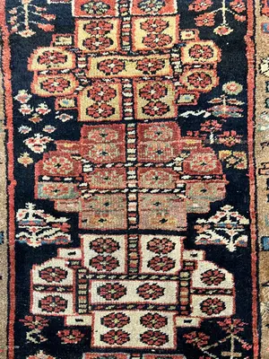 Antique Navy Persian Luri Runner