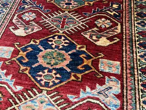New Red Pakistan Modern Tribal Runner