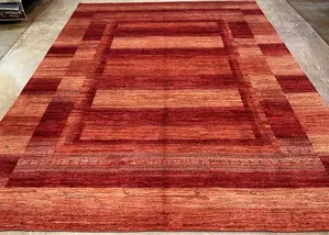 New Rust Afghanistan Luri Gabbeh 9' X 12'