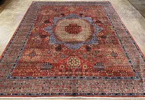 New Red Afghanistan Mamluk 8' X 10'