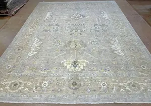 New Grey Pakistan Modern Mahal 9' X 12'