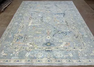 New Blue Pakistan Modern Garrus Bijar 8' X 10'