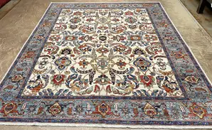 New Ivory Afghanistan Aryana Mahal 8' X 10'