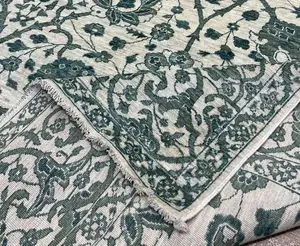 New Ivory Afghanistan Modern Mahal 8' X 10'