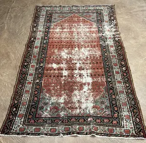 Antique Red Persian Malayer 4' X 6'