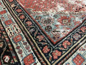 Antique Red Persian Malayer 4' X 6'