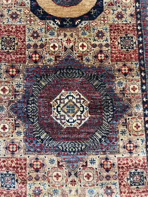 New Tan Afghanistan Mamluk Runner