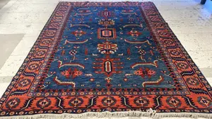 Vintage Navy Turkey Anadol 9' X 12'