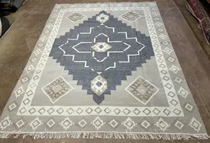 New Tan India Dhurrie 8' X 10'