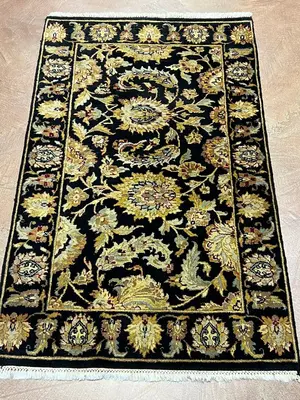 New Black India Indo Persian 3' X 5'