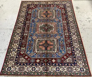 New Multi Afghanistan Kazak 5' X 7'