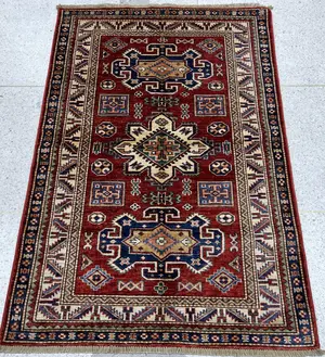 New Red Afghanistan Kazak 3' X 5'
