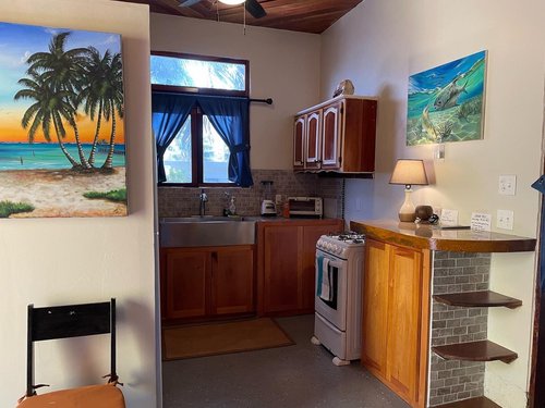 The Iguana House Belize Casita Kitchen
