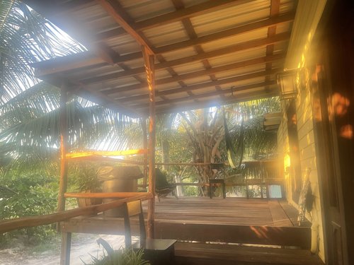 The Iguana House Belize Casita Front Porch