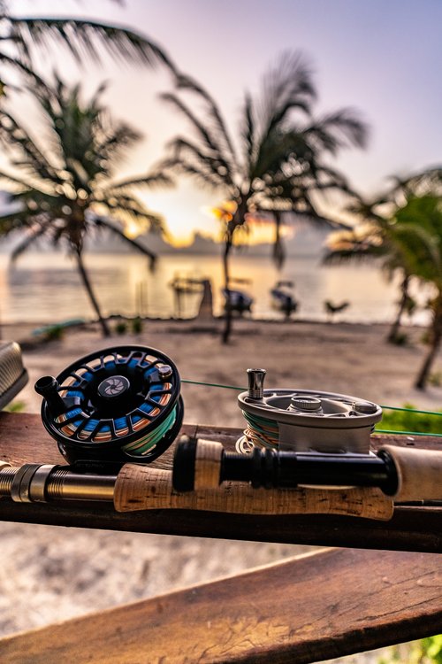 Fishing at the House