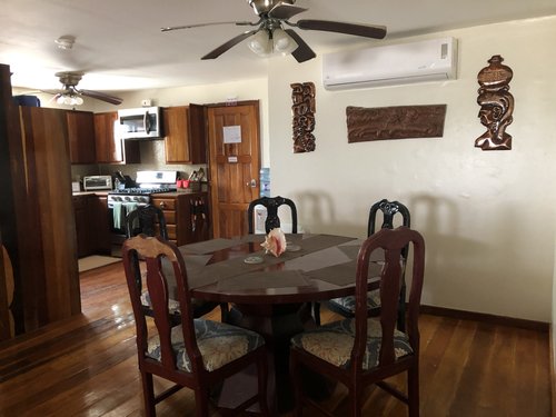The Iguana House Belize Main House Dining Room