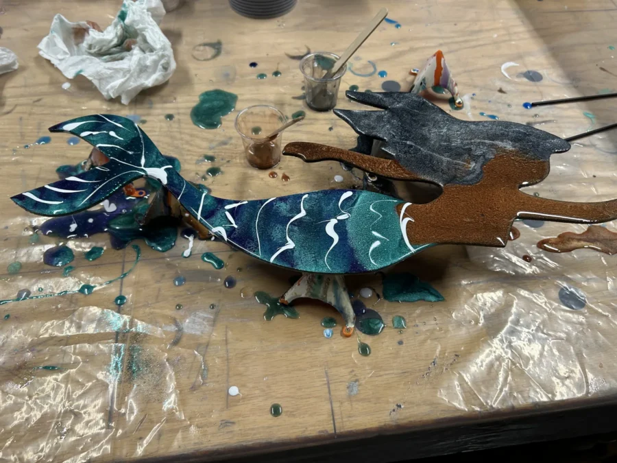 Manta ray class piece