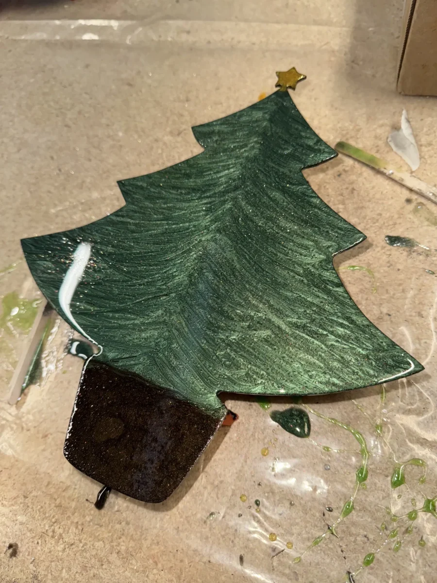Christmas tree class piece