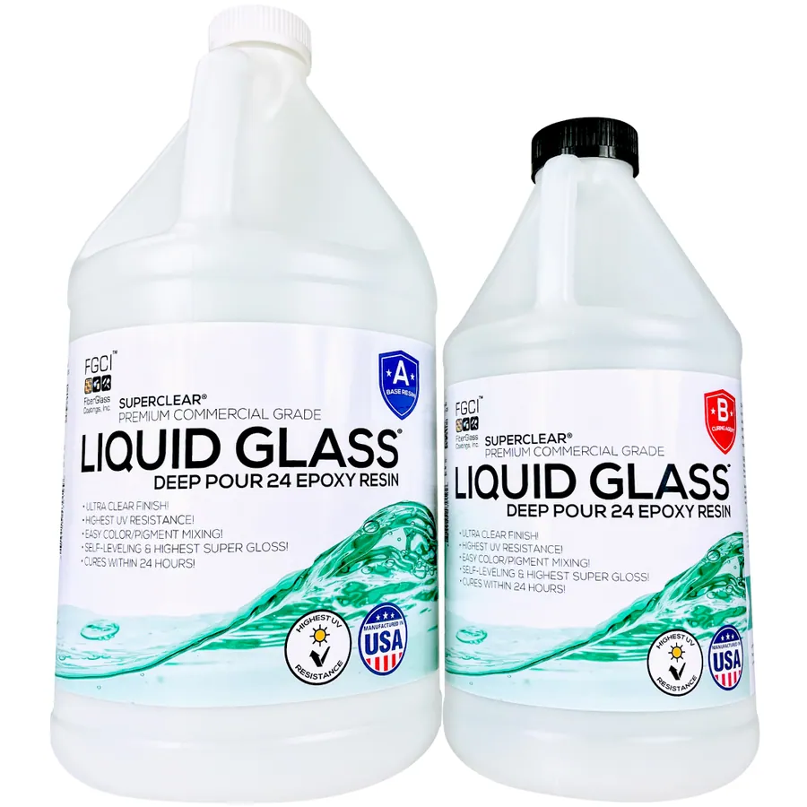 Liquid Glass Deep Pour 24