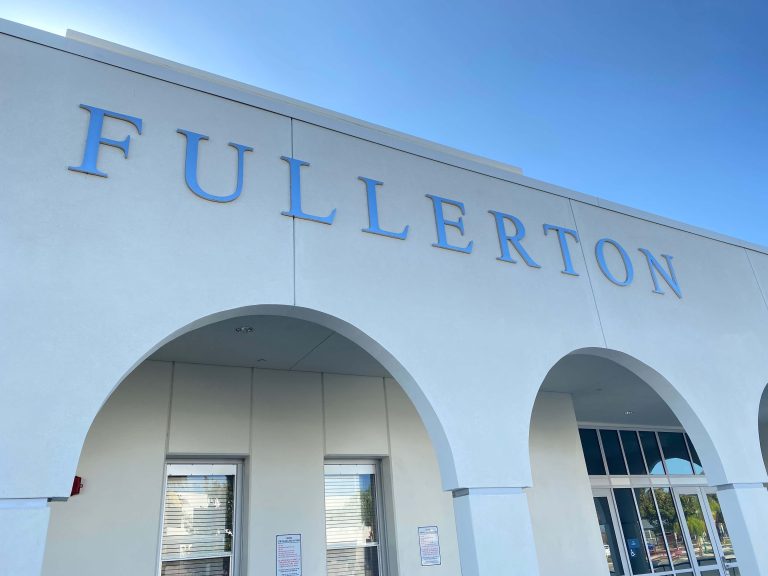 Fullerton City Sign