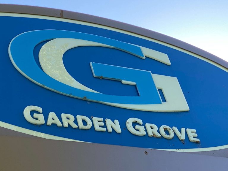 Garden Grove City Sign