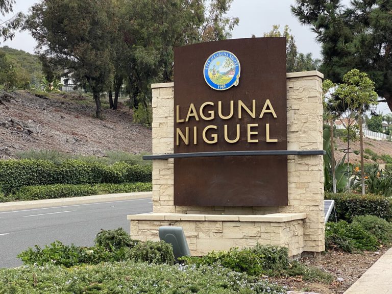 Laguna Niguel City Sign
