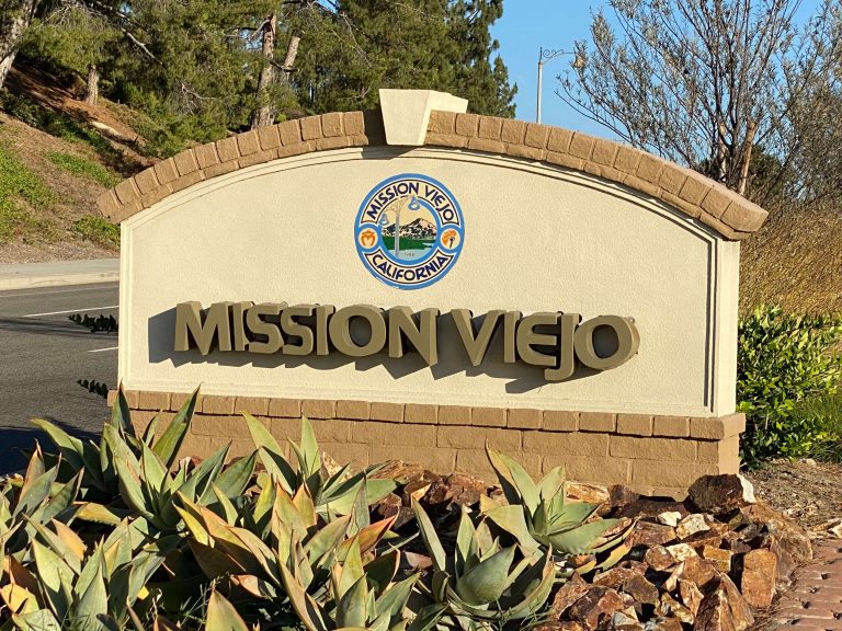 Mission Viejo City Sign