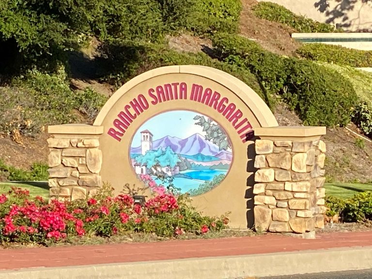 Rancho Santa Margarita City Sign